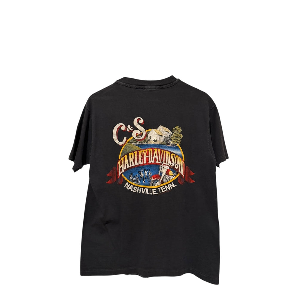 90’s Red Flame Ball Harley (L)